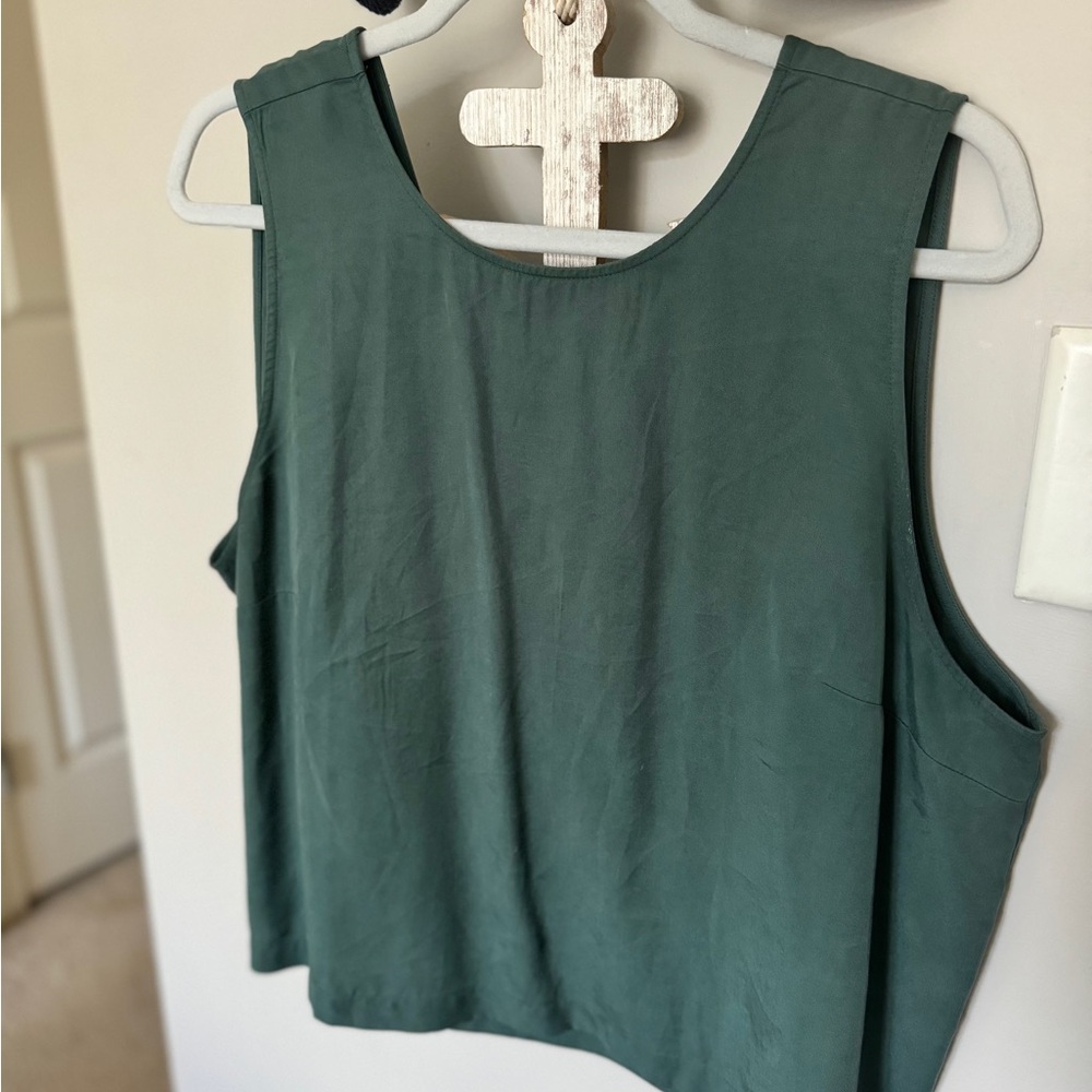 Loft cropped boho style top